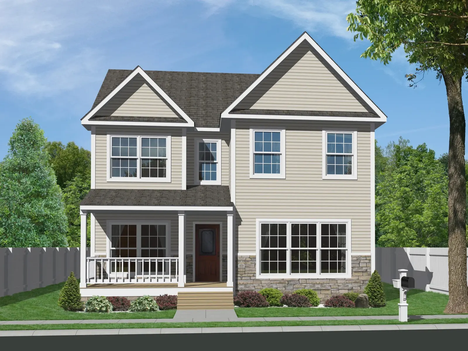 Belfont — front elevation