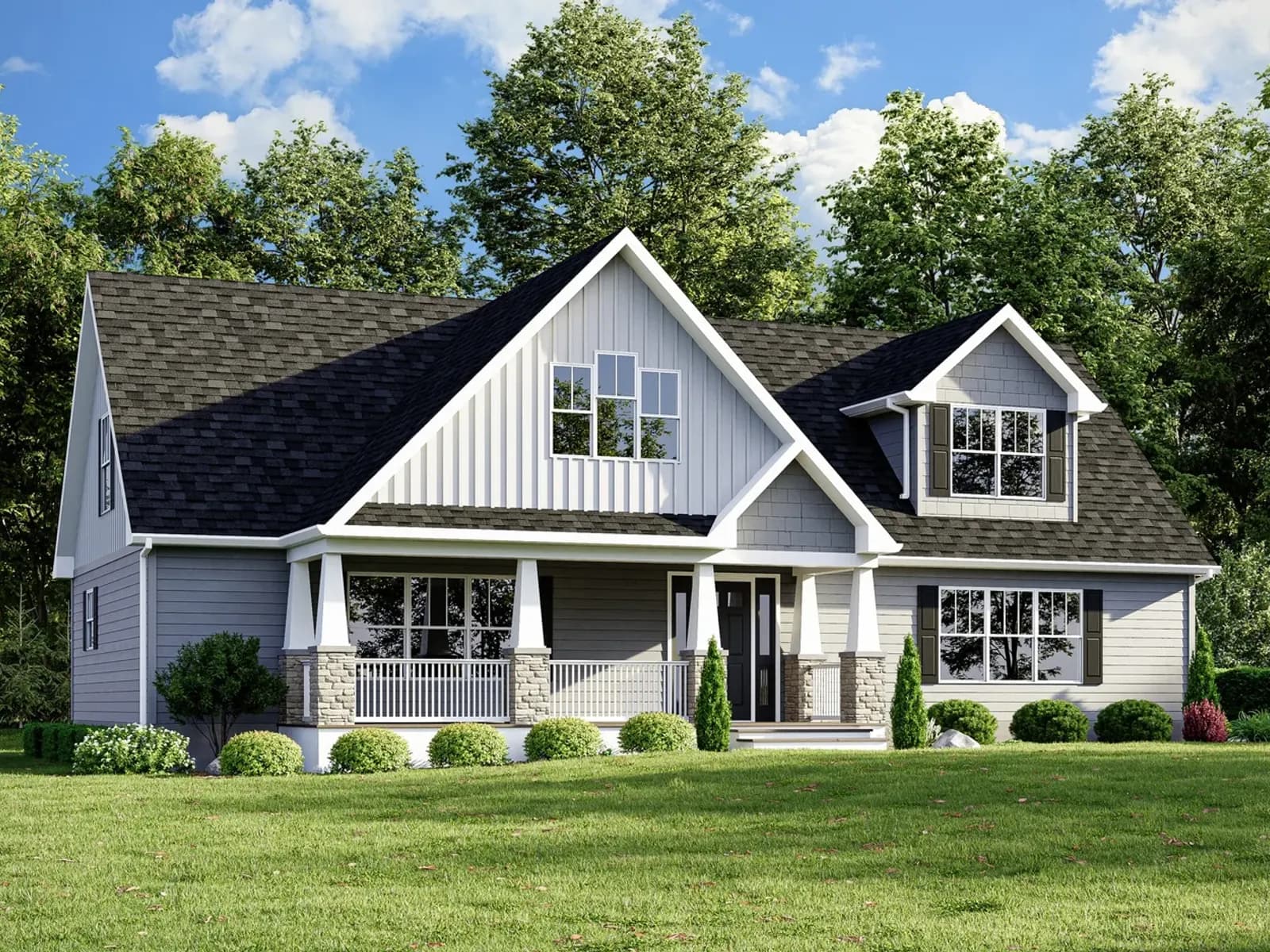 Cape Hatteras II — Front elevation