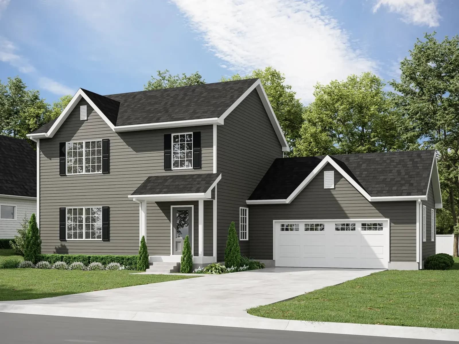 Fairvue II — Front elevation