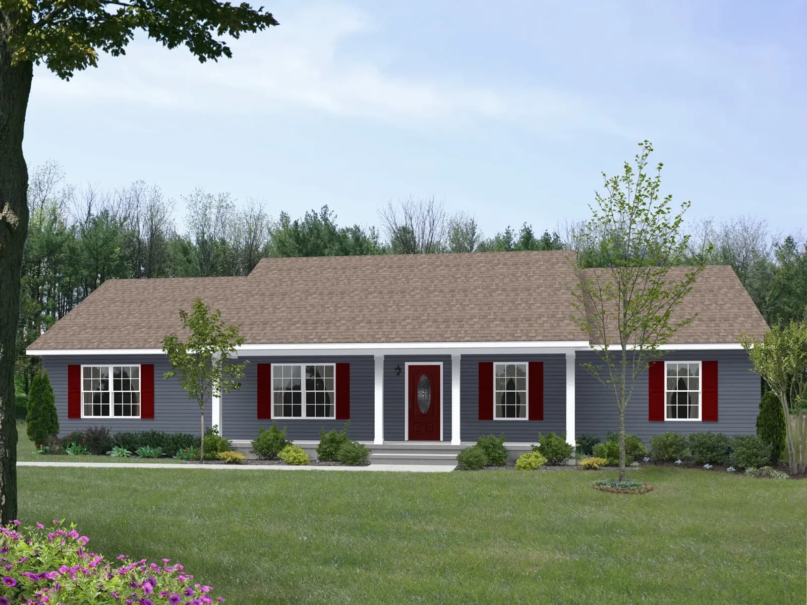 Flagstaff — Front elevation