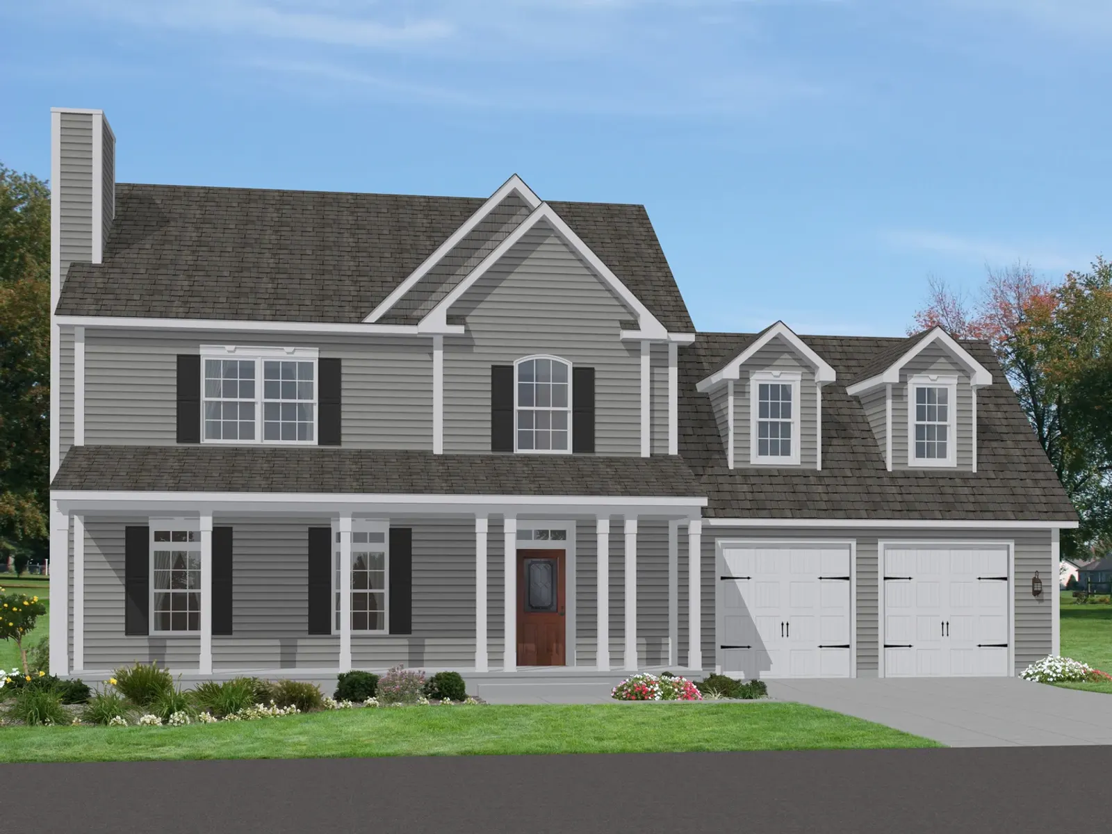 Gamble — Front elevation