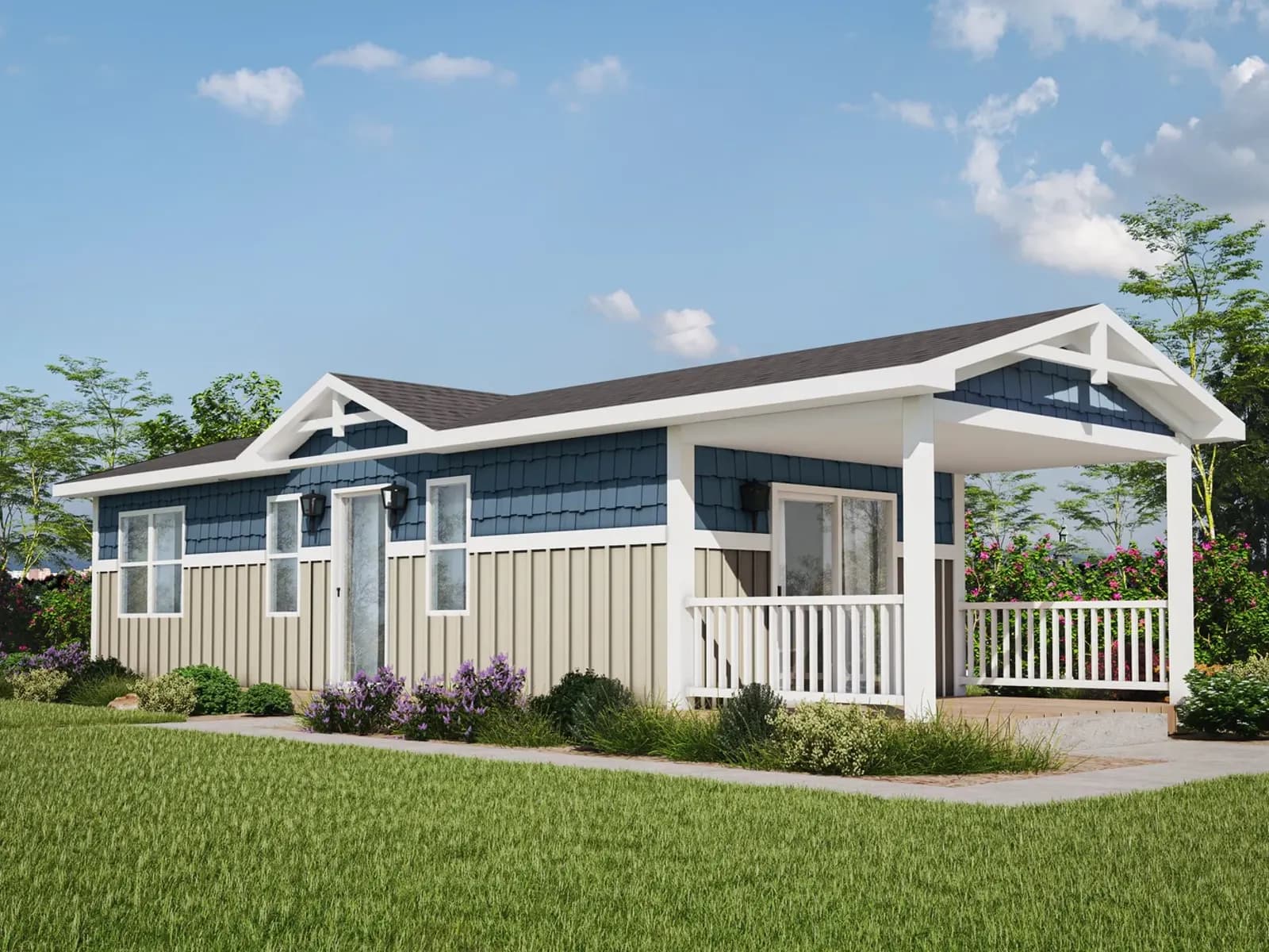 Glacier ADU — front elevation