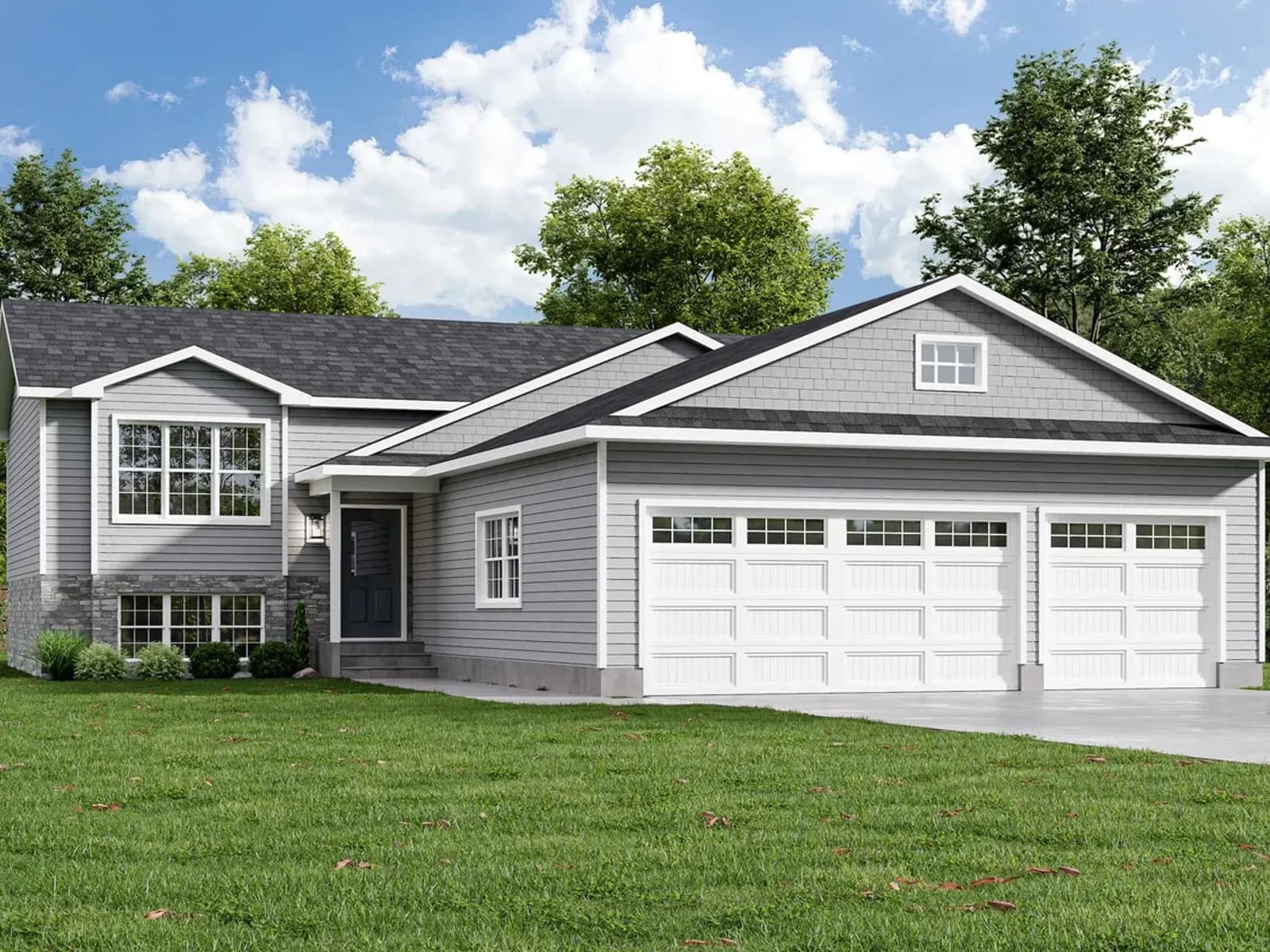 Mount Whitney II — Front elevation