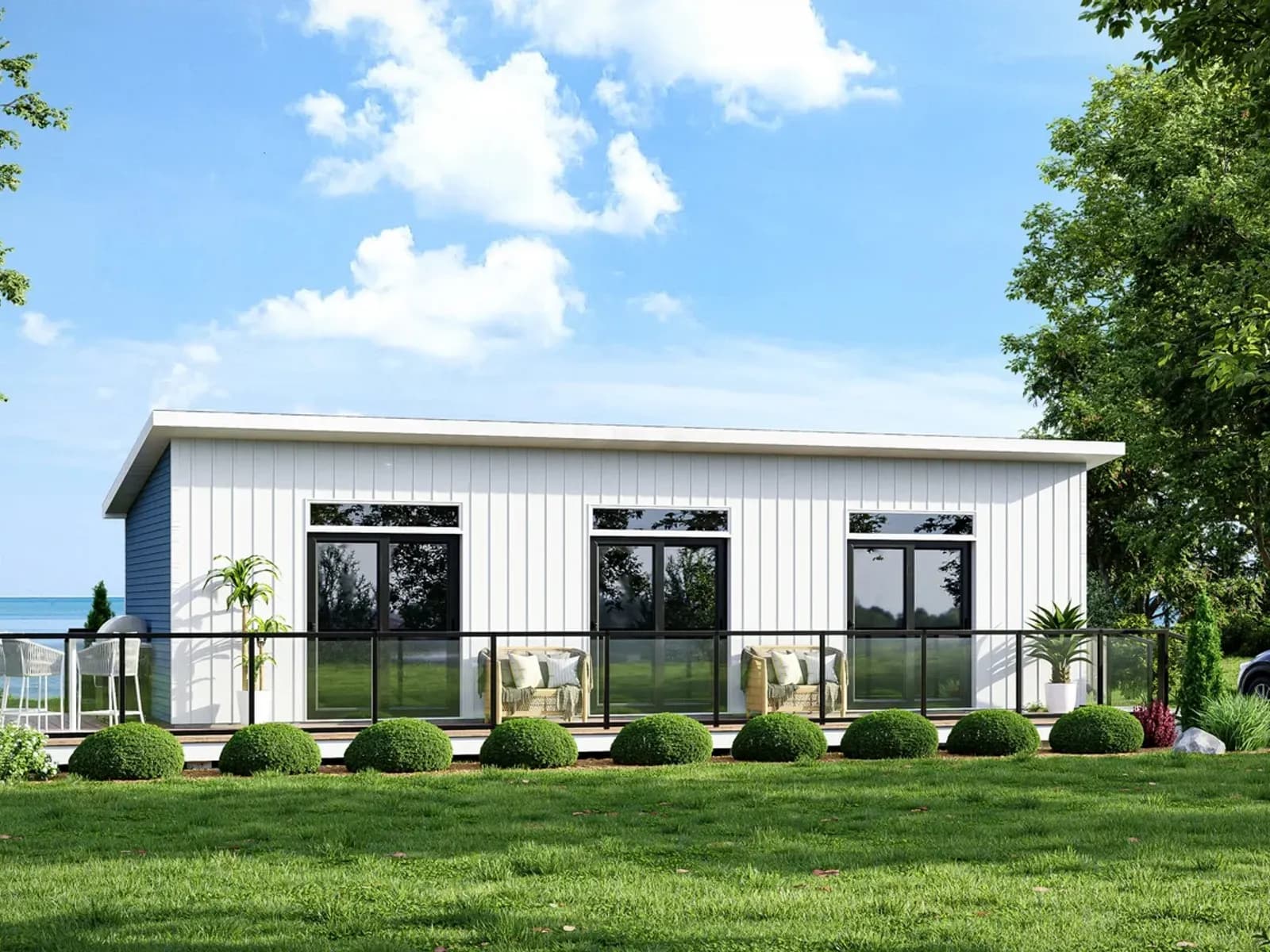 Sequoia ADU — Front elevation