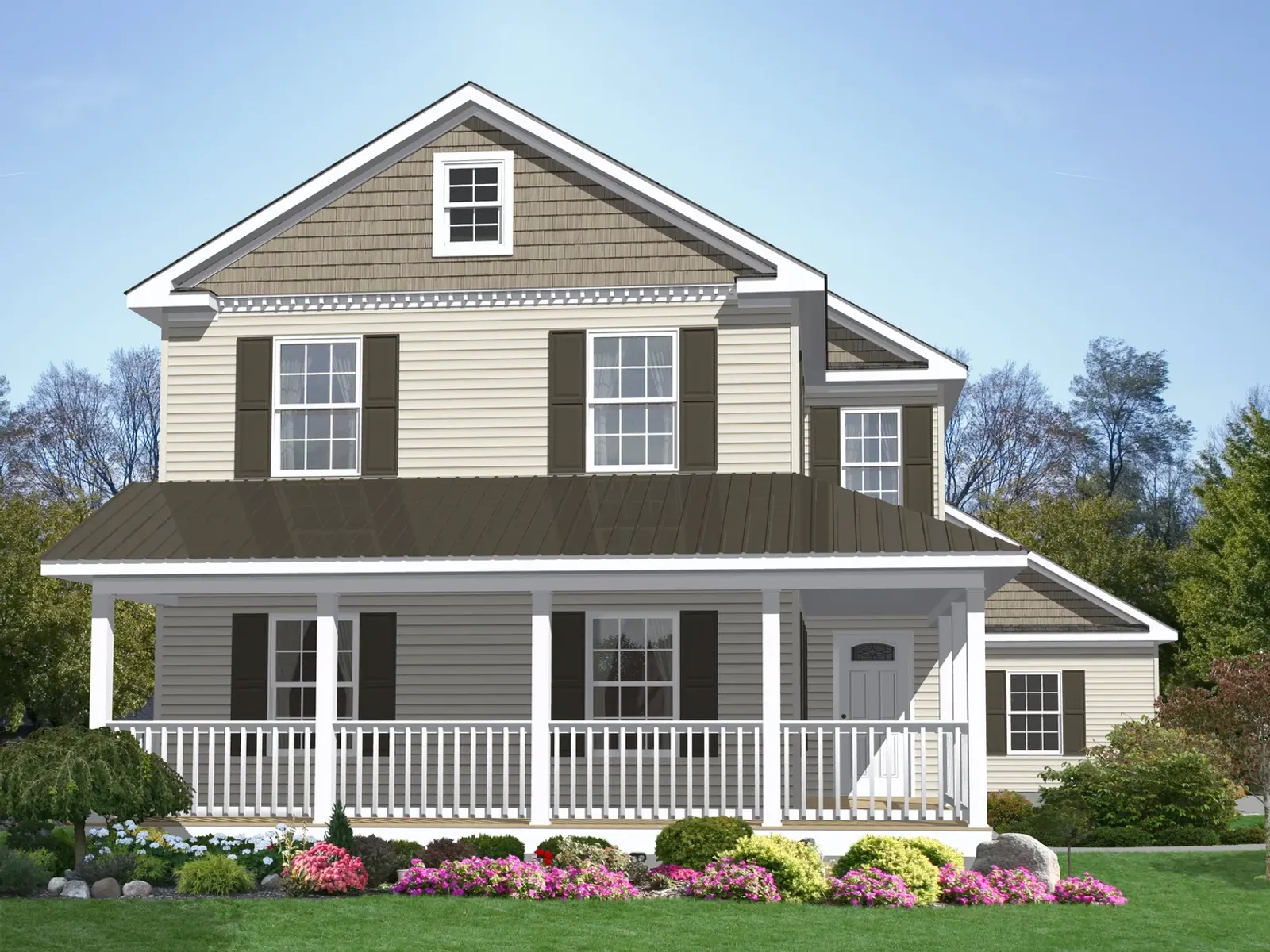 Waverly — Front elevation