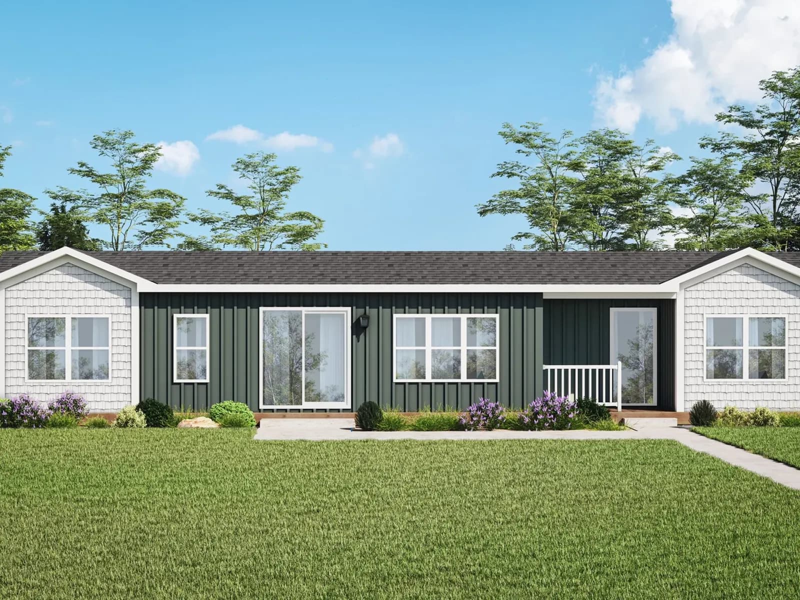 Zion ADU — Front elevation