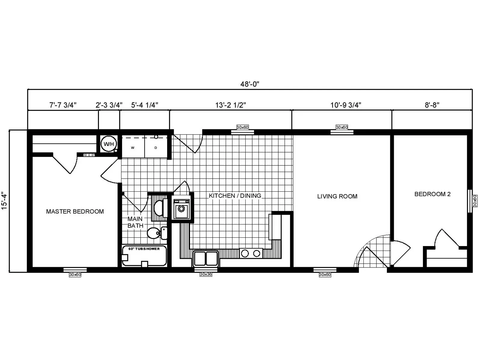 G-16-556 floor plan, drawn by Pine Grove Homes