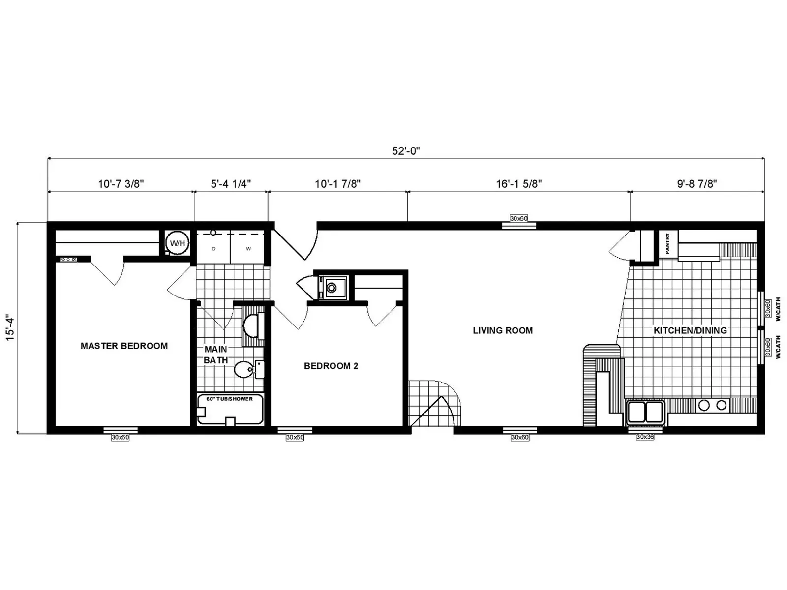 G-16-575 floor plan, drawn by Pine Grove Homes