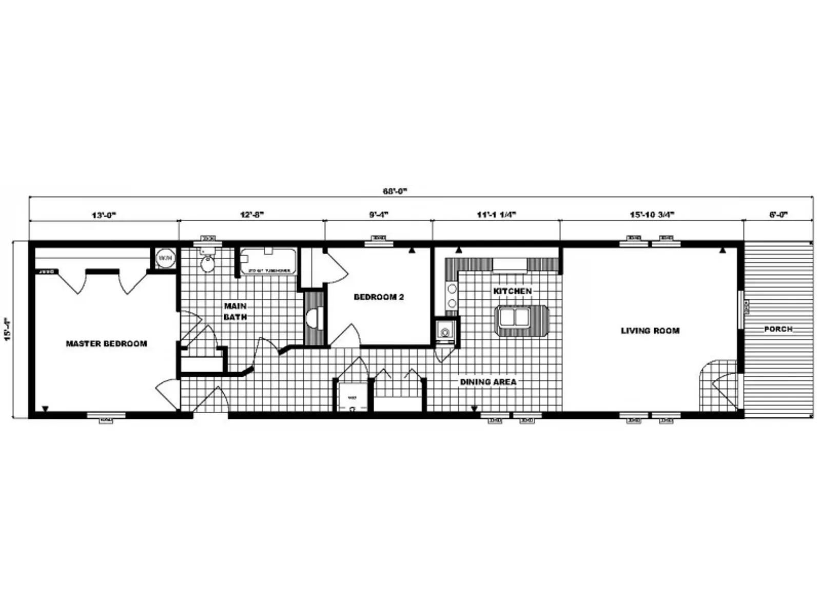 G-16-587 floor plan, drawn by Pine Grove Homes