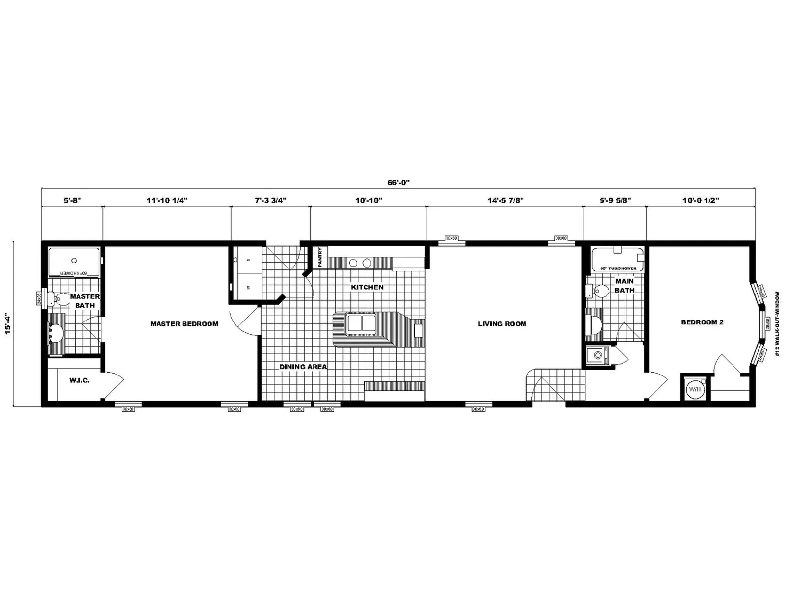 G-16-625 floor plan, drawn by Pine Grove Homes