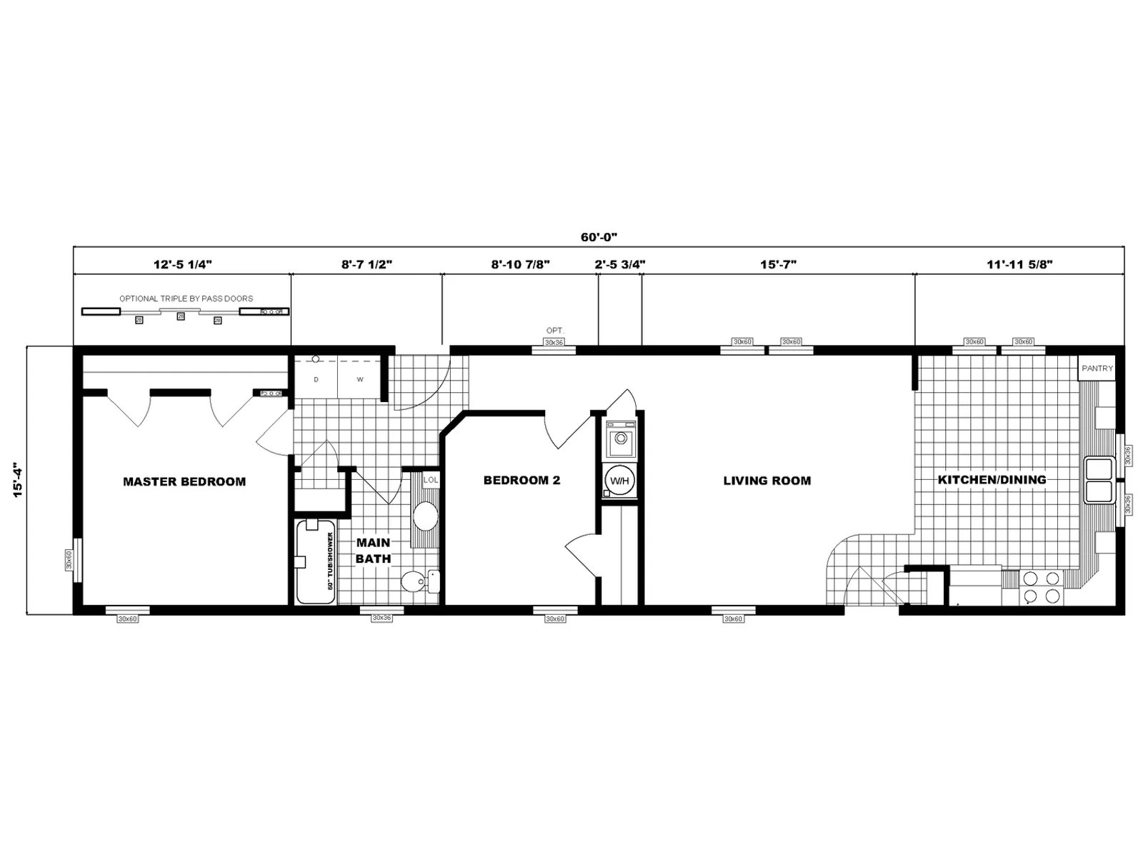G-16-628 floor plan, drawn by Pine Grove Homes