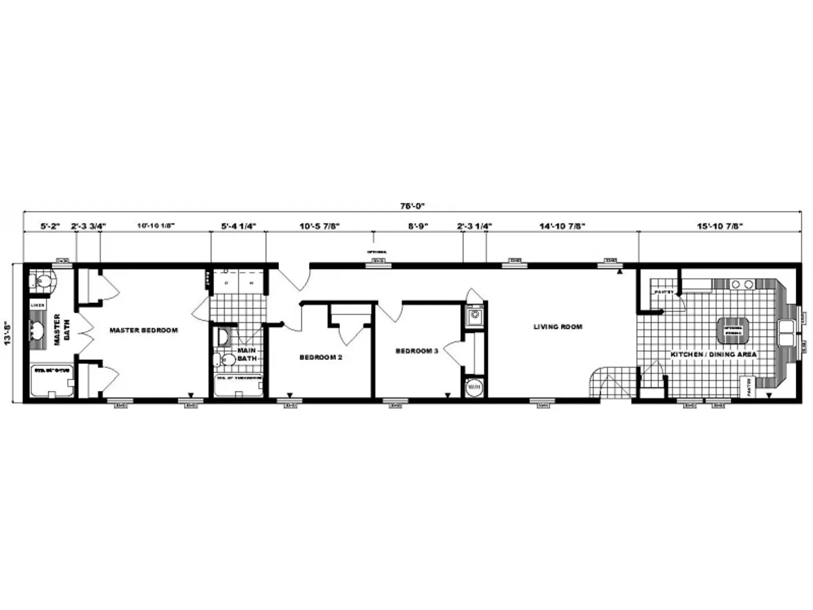 G-503 floor plan, drawn by Pine Grove Homes