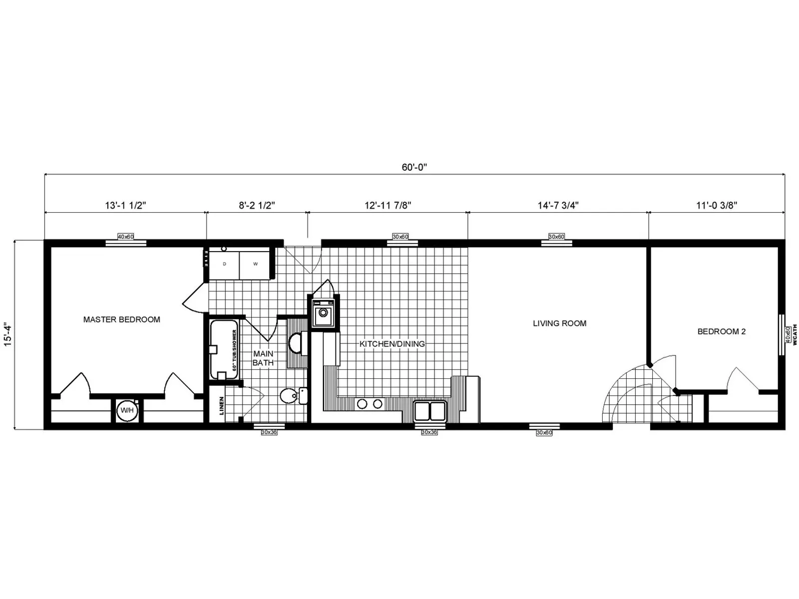 GH-16-491 floor plan, drawn by Pine Grove Homes