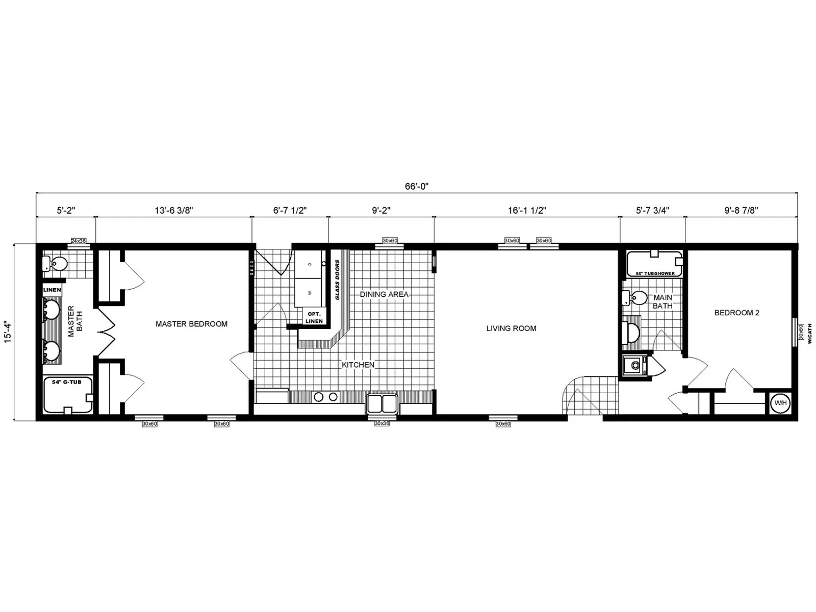 GH-16-496 floor plan, drawn by Pine Grove Homes
