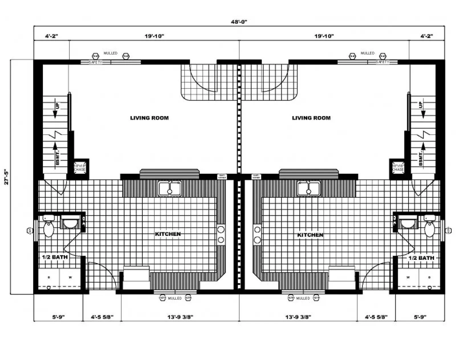 Jasmine floor plan, drawn by Pleasant Valley Homes