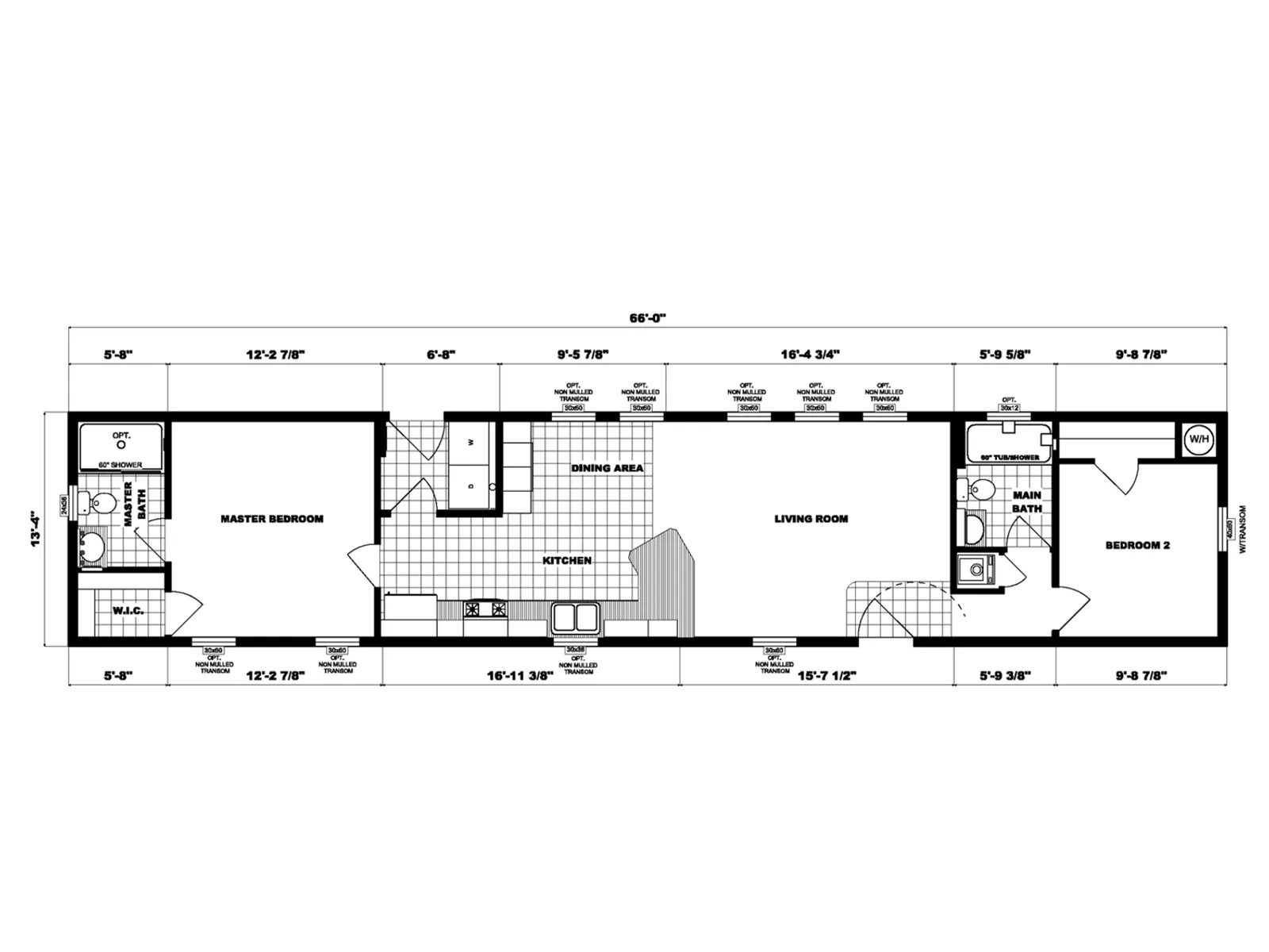 NETR G-679 floor plan, drawn by Pine Grove Homes