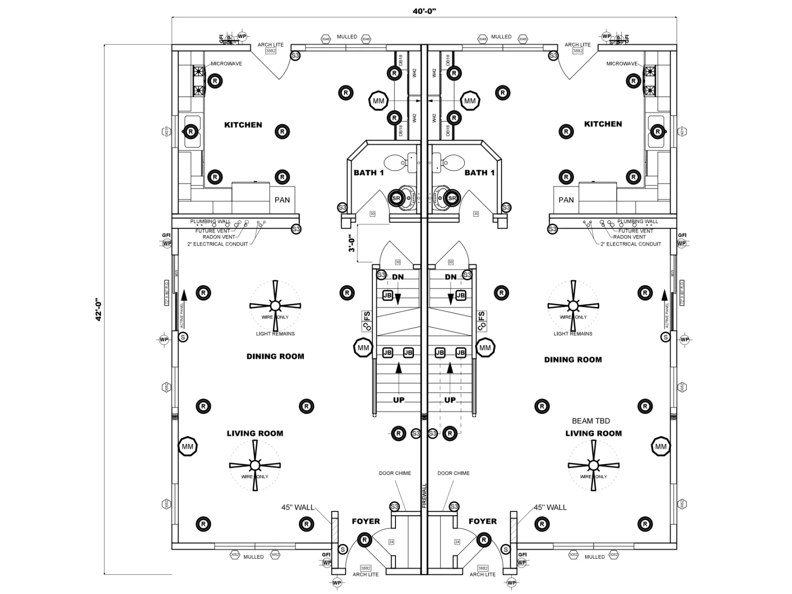 Sweet Azalea floor plan, drawn by Pleasant Valley Homes
