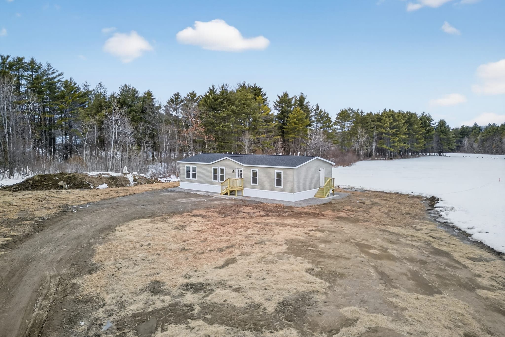 Double-section ranch
