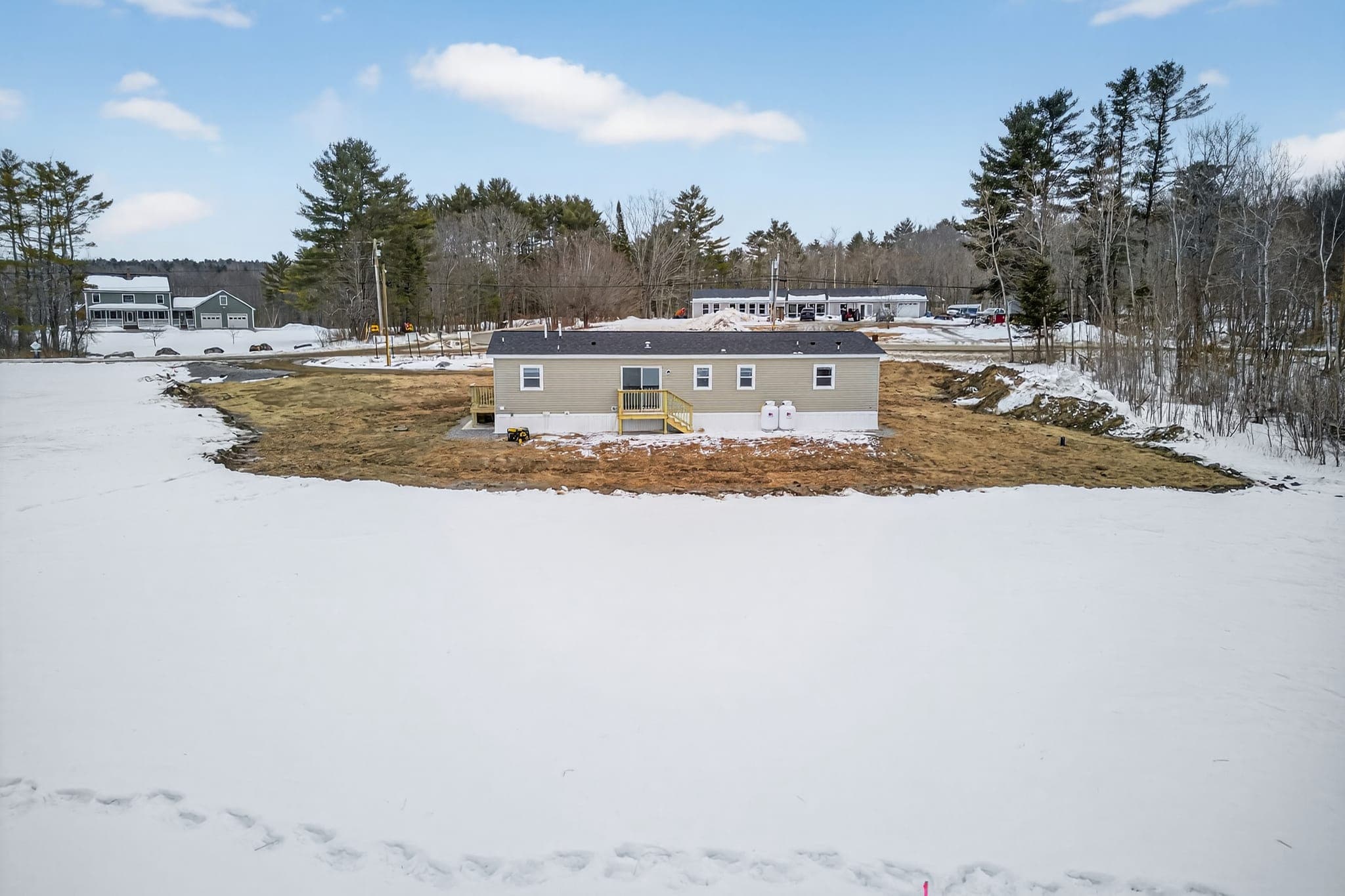 Double-section ranch