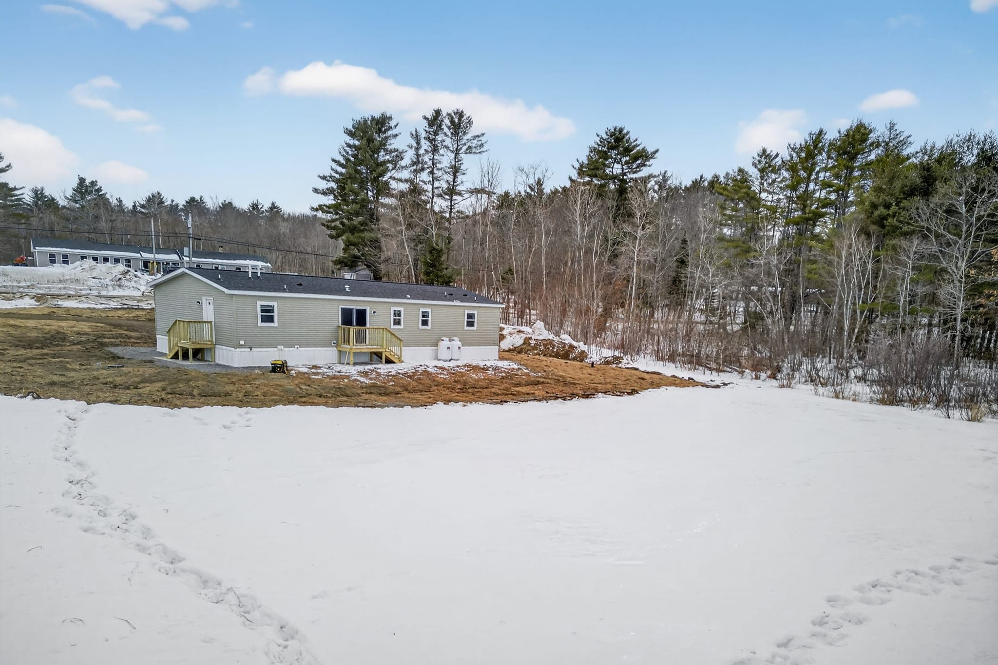 Double-section ranch
