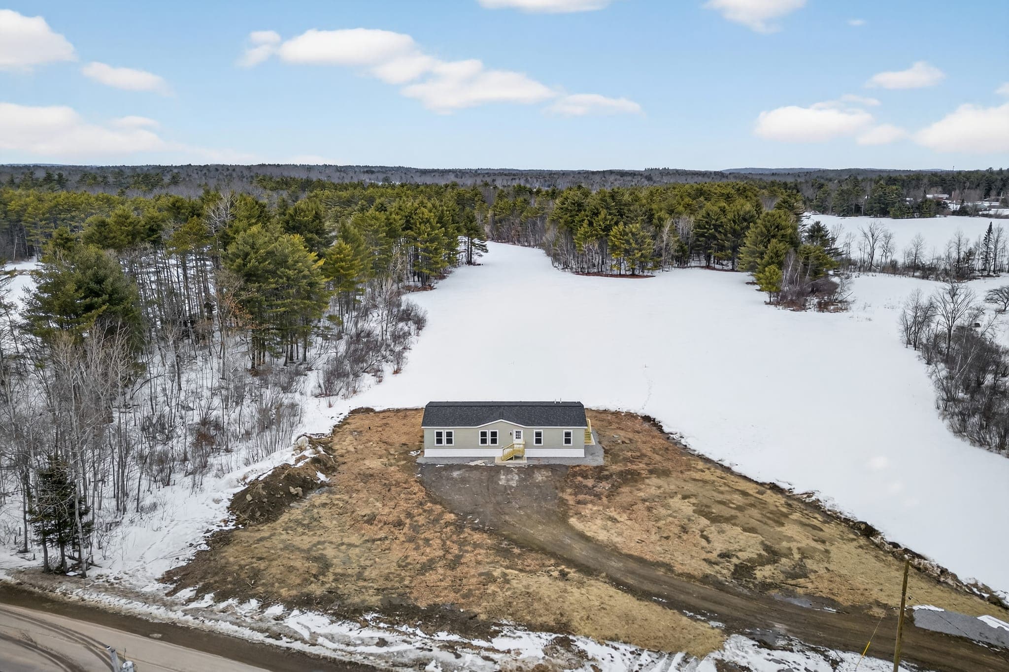 Double-section ranch