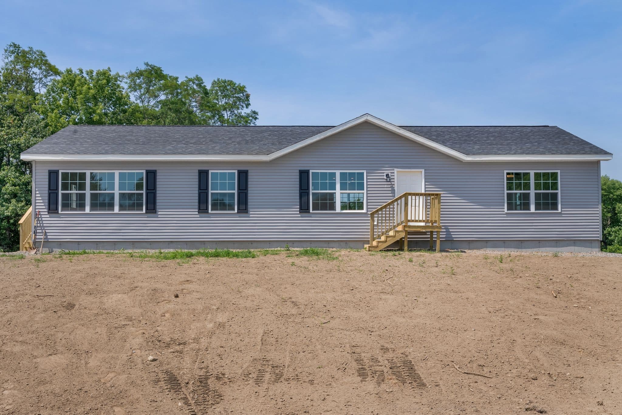 Ranch with a walkout basement