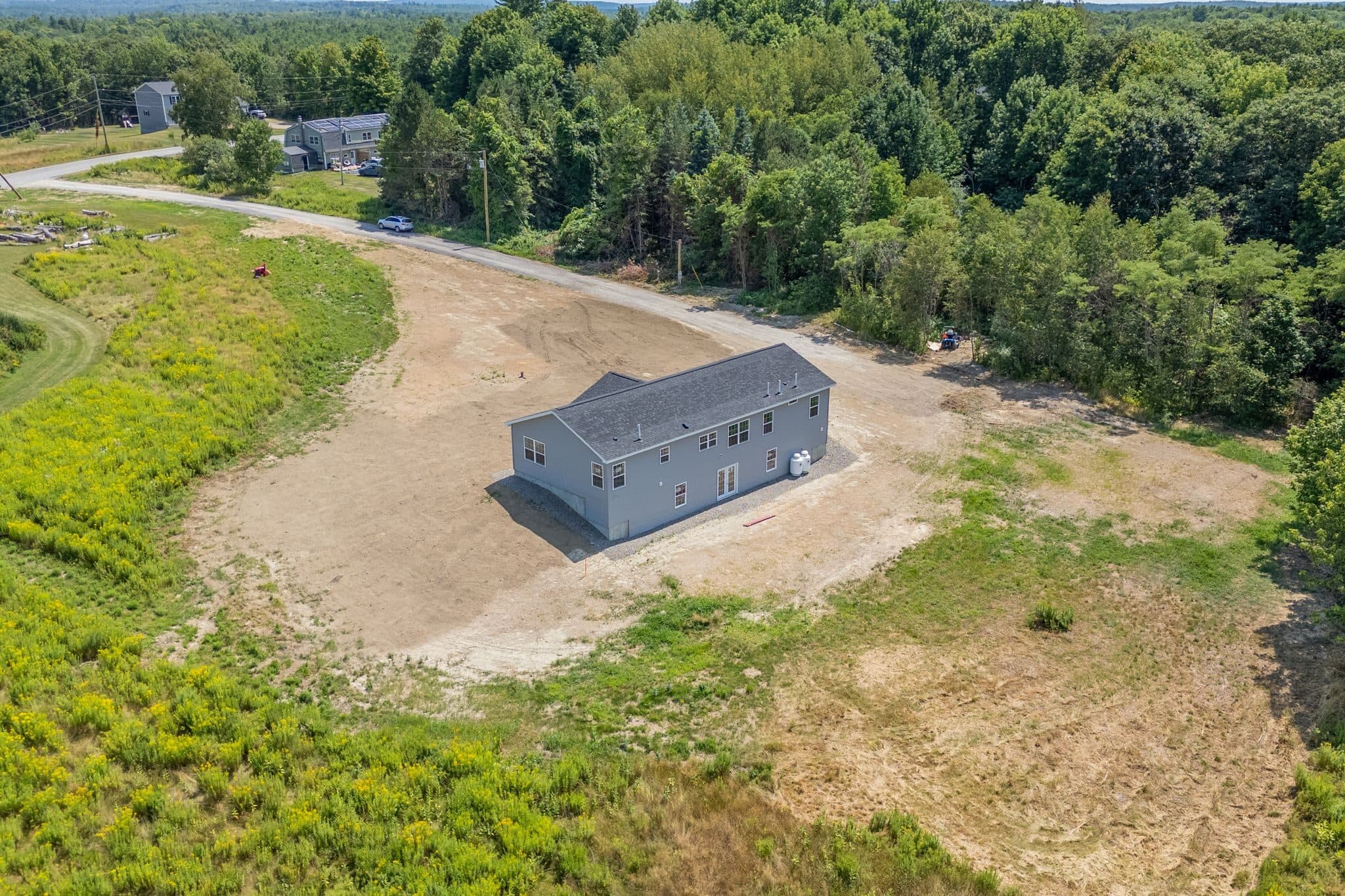 Ranch with a walkout basement