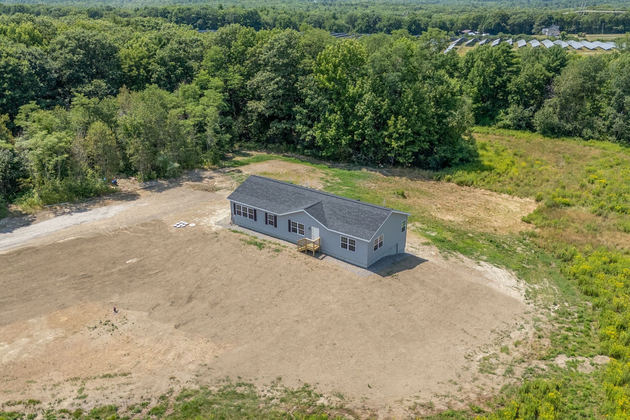 Ranch with a walkout basement