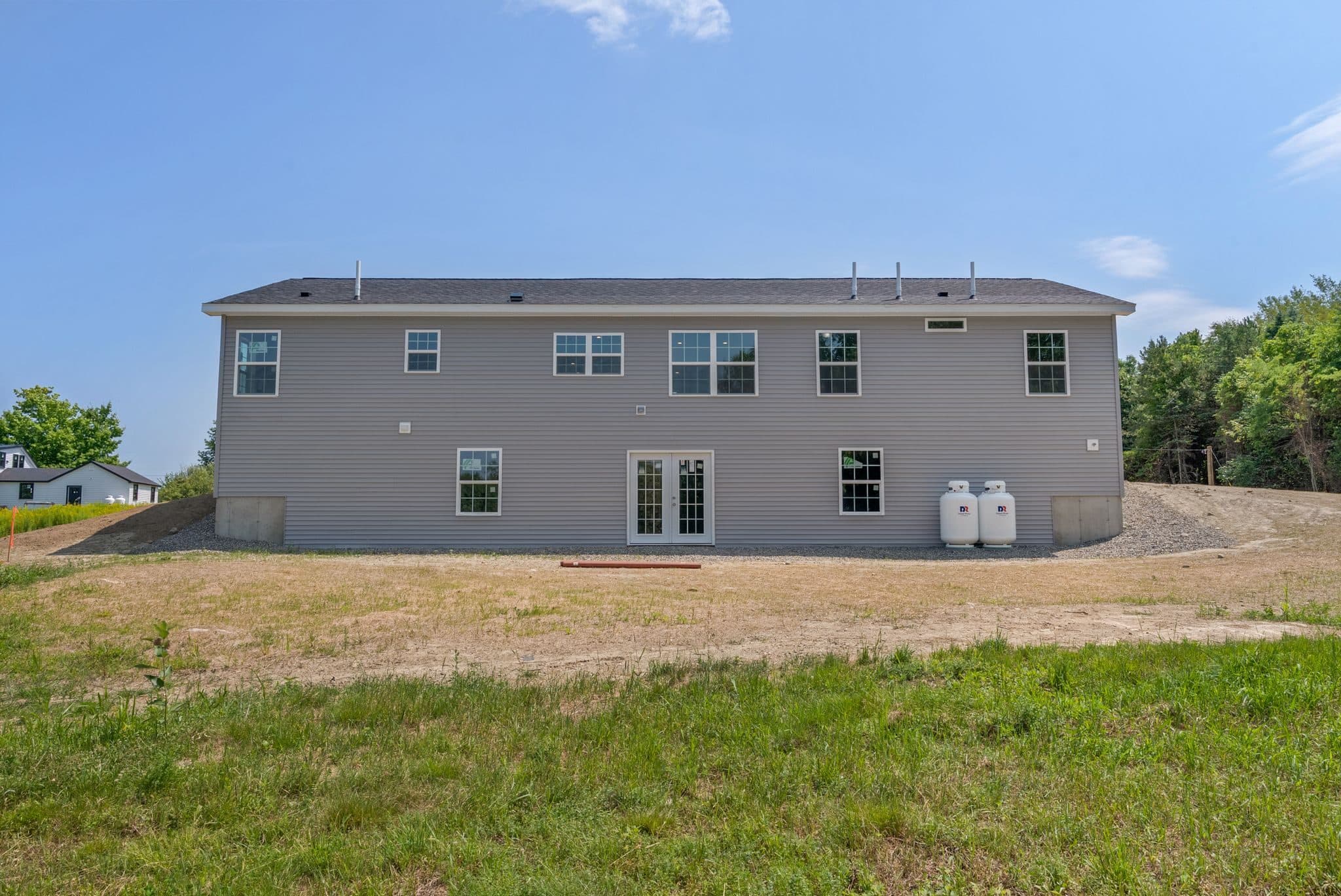 Ranch with a walkout basement