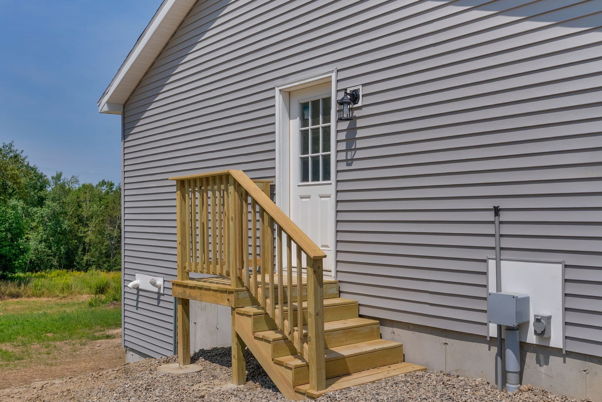 Ranch with a walkout basement