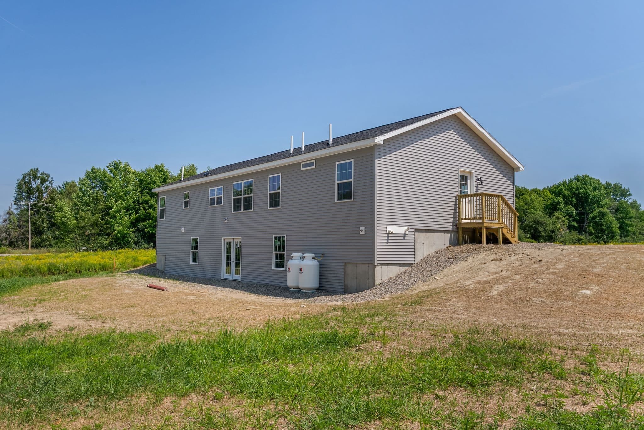 Ranch with a walkout basement