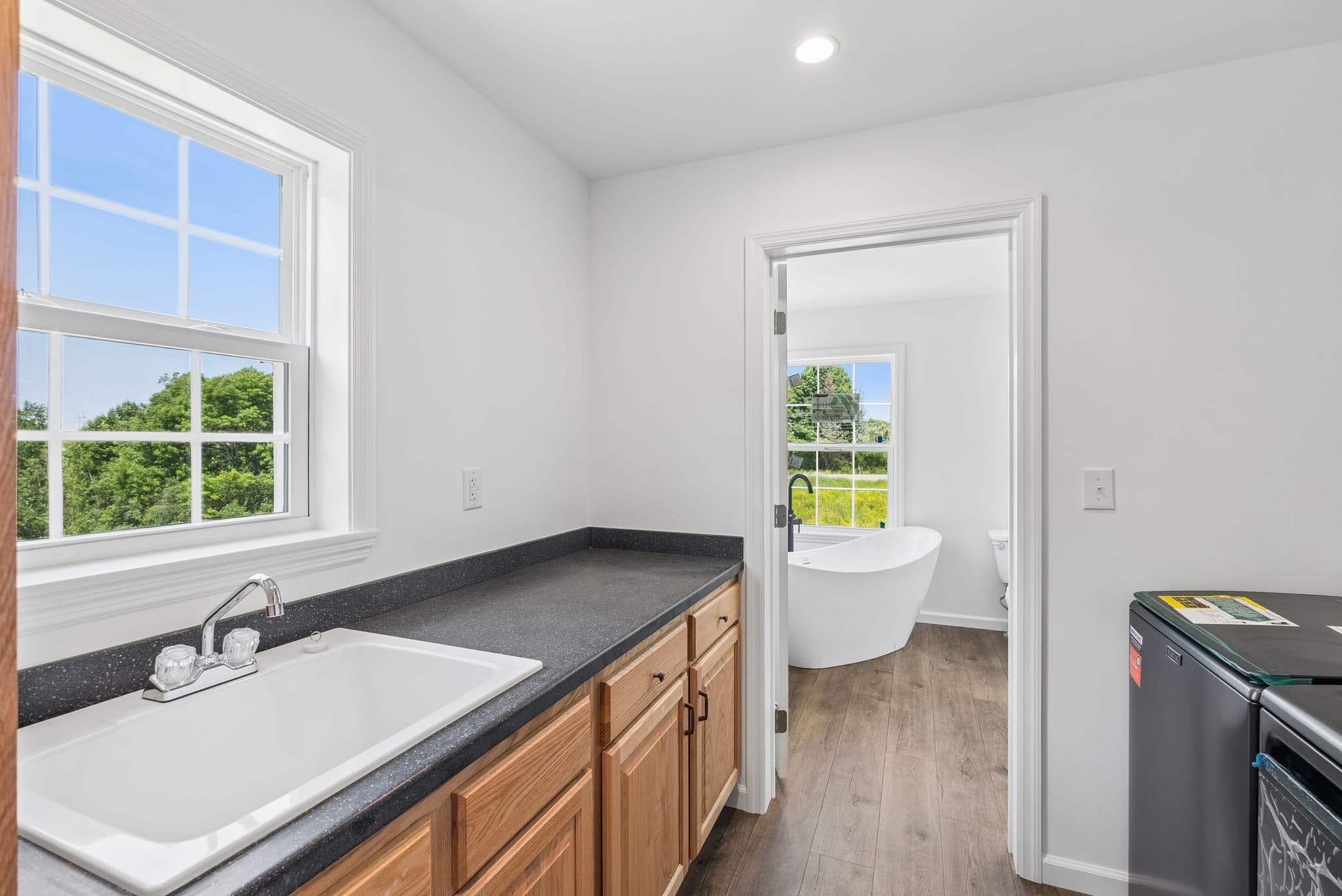 Ranch with a walkout basement