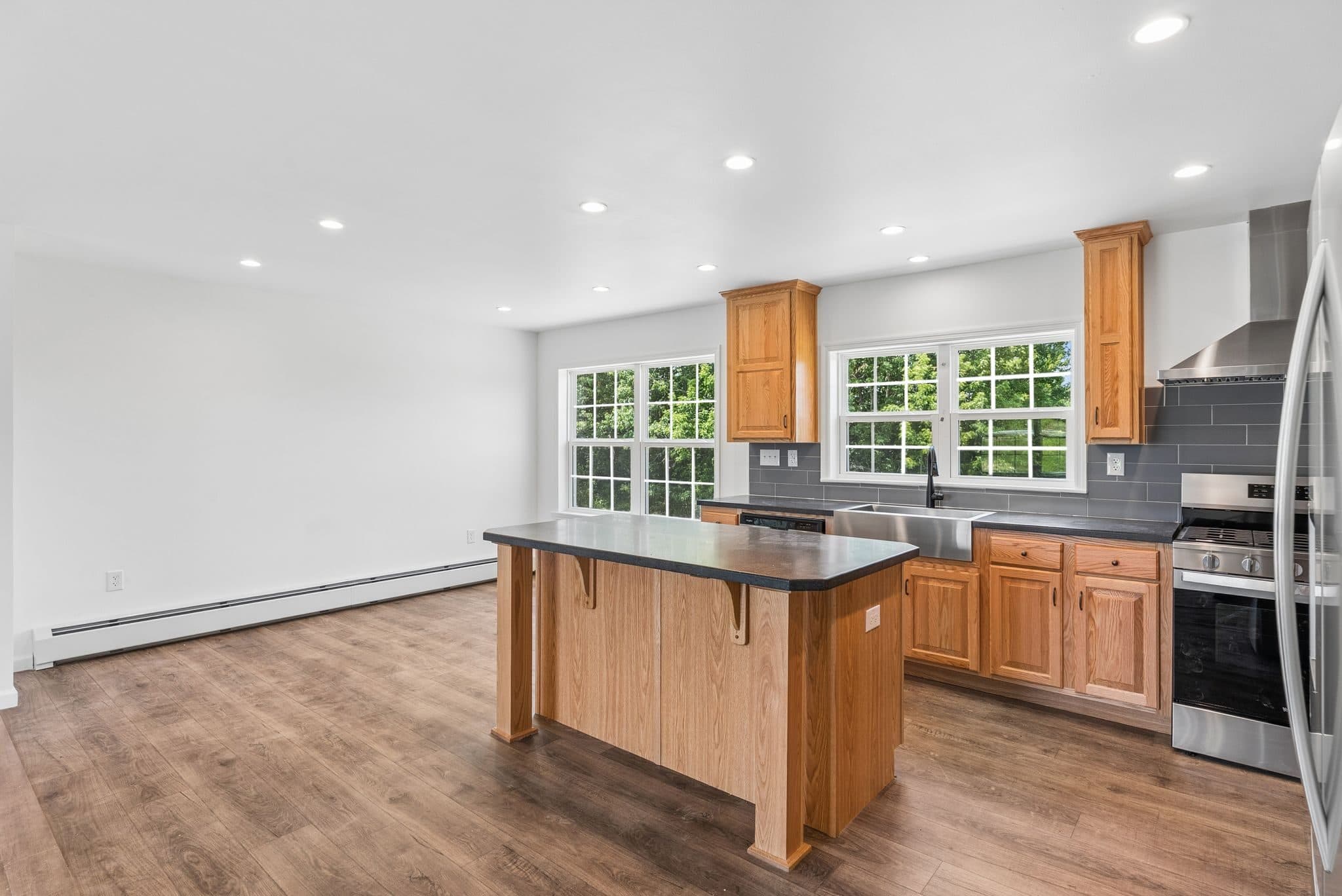 Ranch with a walkout basement