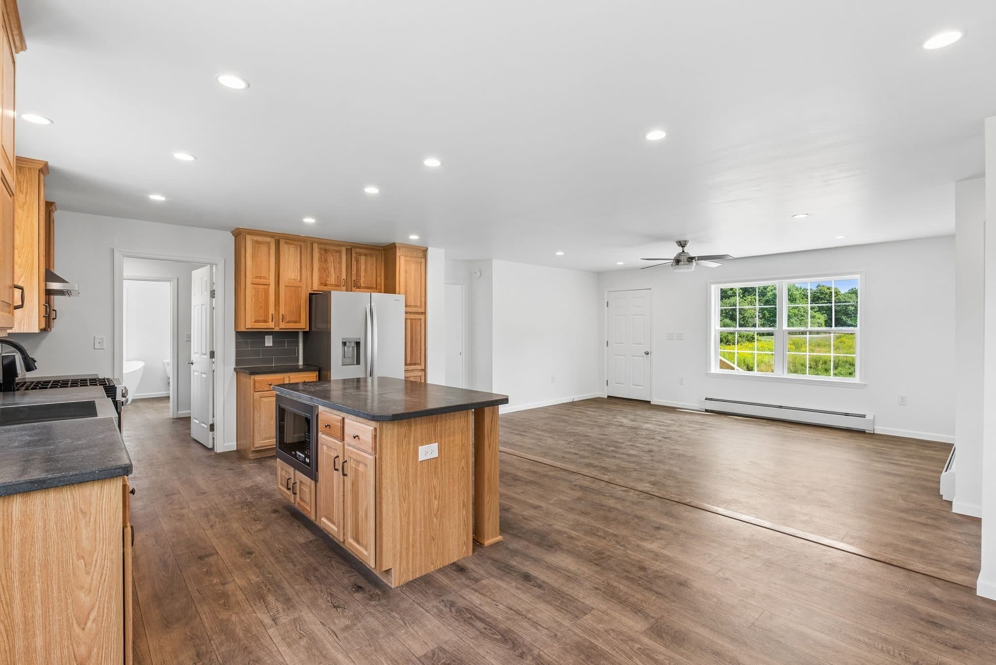 Ranch with a walkout basement