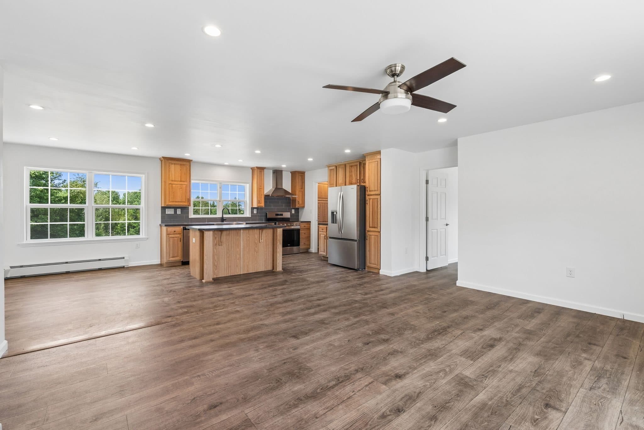 Ranch with a walkout basement
