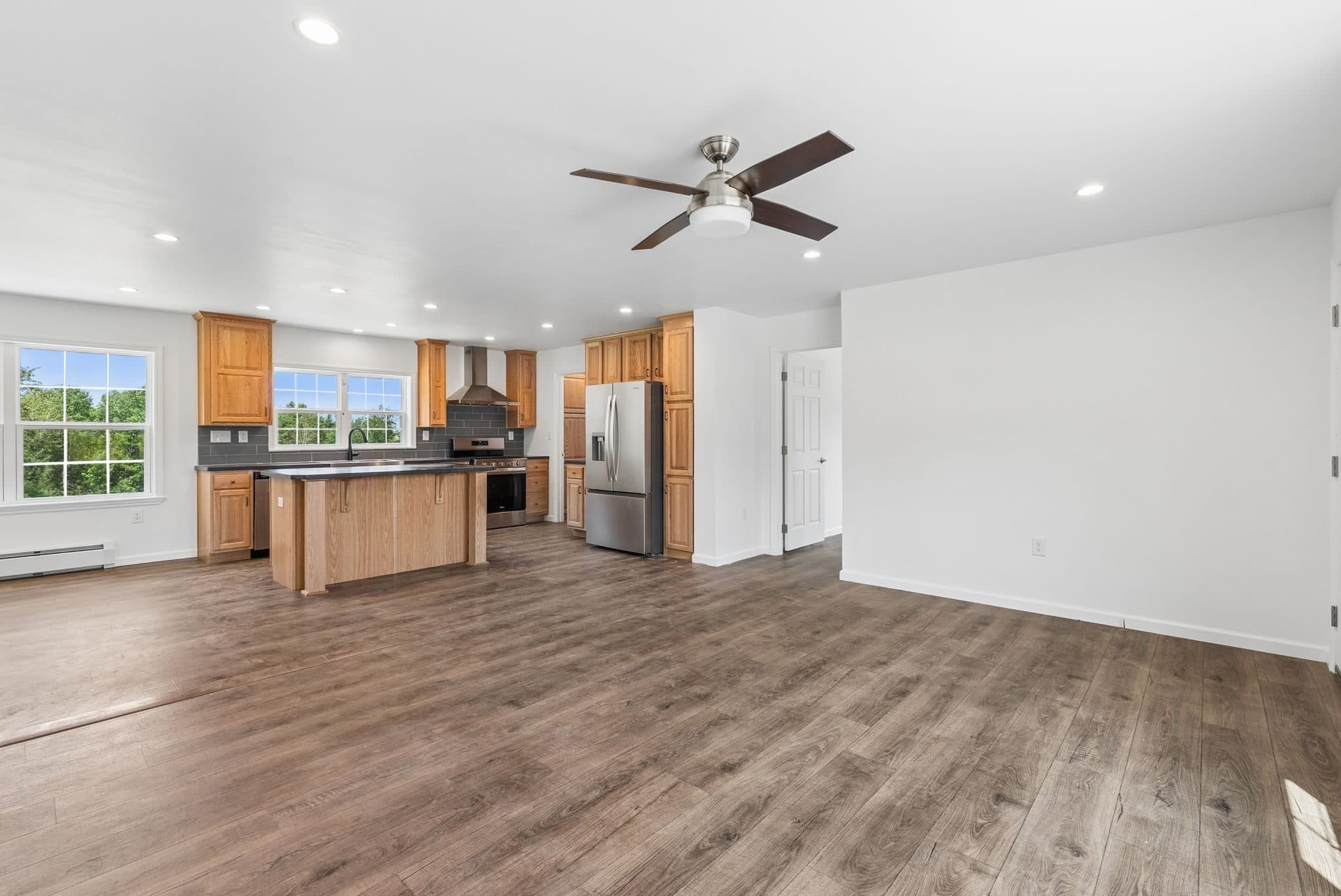 Ranch with a walkout basement